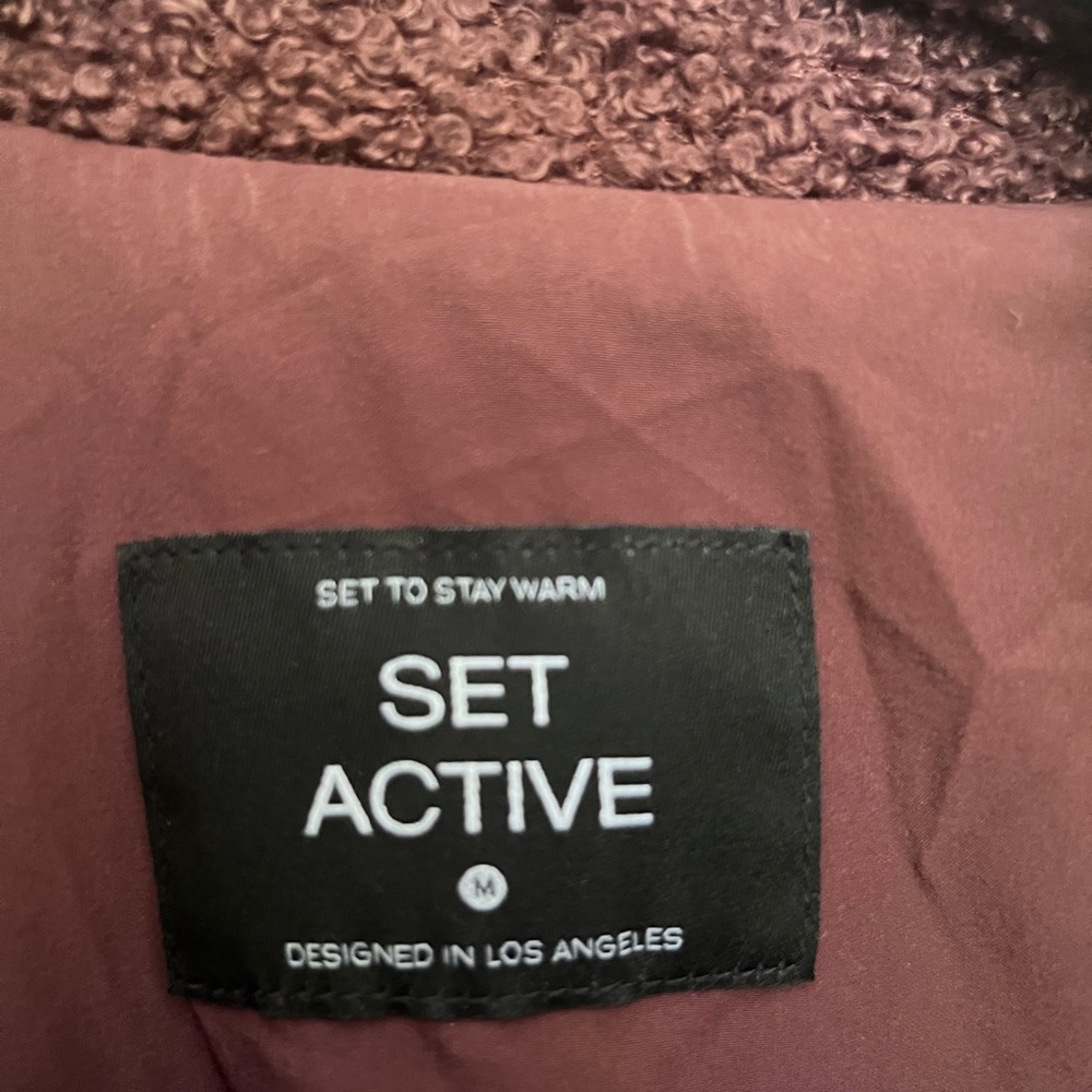 Set Active Teddy Quarter Zip Pullover - image 3